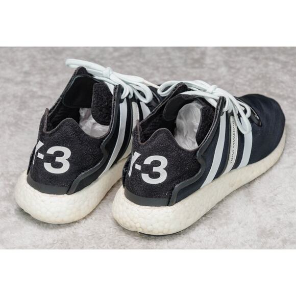 Adidas Y-3 Run Boost Yohji Yamamoto Black White Sneakers Mens Size 8 main image 5